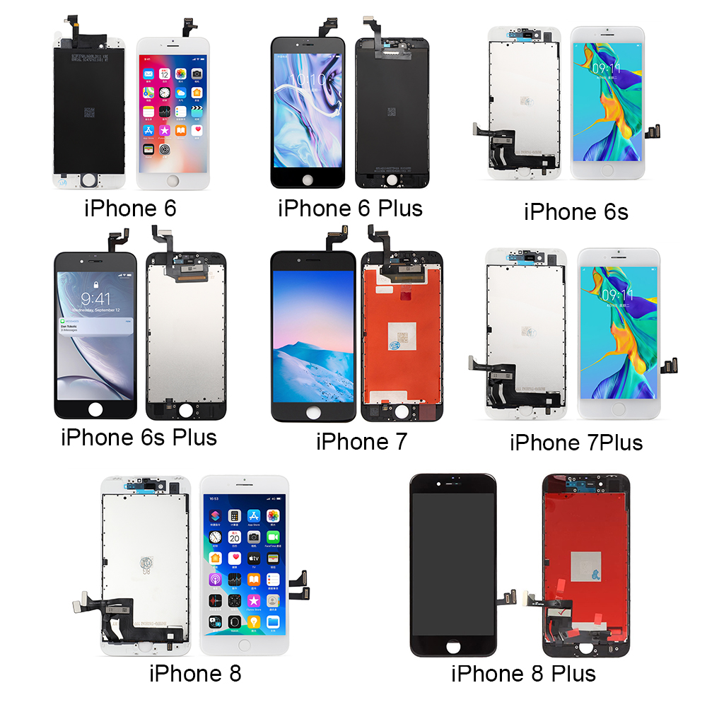 Сменный сенсорный ЖК-экран для Iphone 6 6S 6S Plus 7 7Plus 8 8Plus
