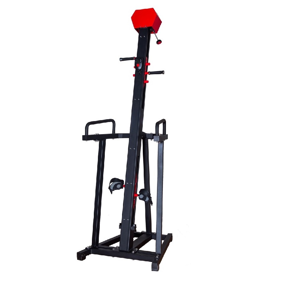 2021 good quality exported to UIAA countries commercial climbing trainer DFT-D1000 black color gym vertical climber machine