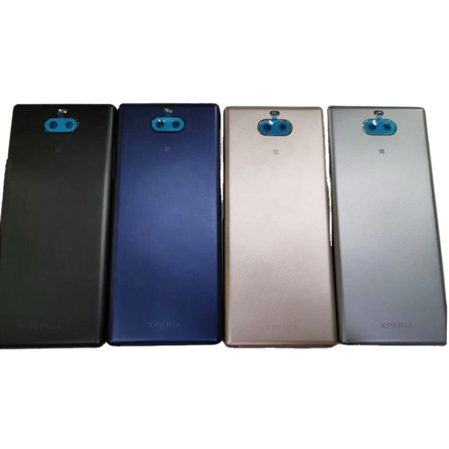Для Sony Xperia 10 I3123 I3113 I4113 I4193 Крышка батарейного отсека задняя крышка рамы задняя крышка корпуса + логотип