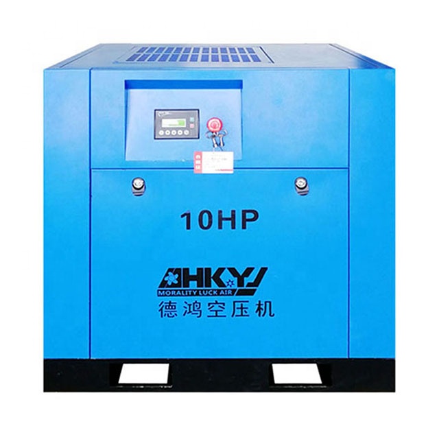 7.5kw 13Bar Винтовые воздушные компрессоры 10HP для подачи воздуха механические компрессоры