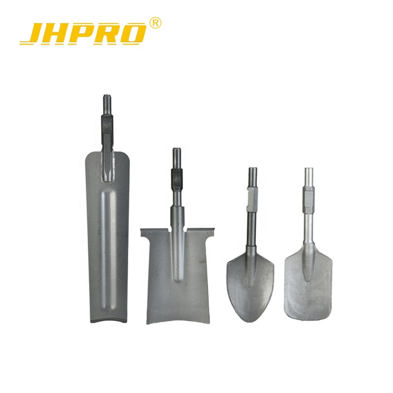JHPRO садовая длинная Лопата для копания, корень резки дерева для бензинового молотка