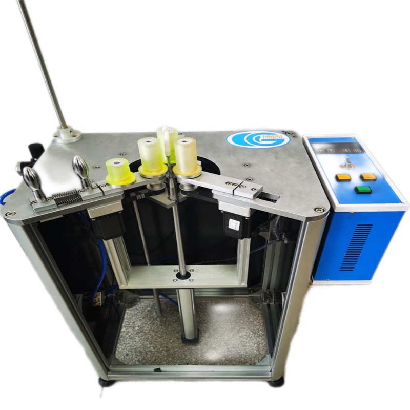 Each to operate toroidal Pneumatic ring wire hook machine for inductance coil