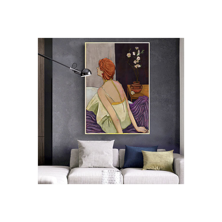 Newest Canvas Oil Painting Wall Decor Abstract Artwork Canvas Oil Painting For Living Room