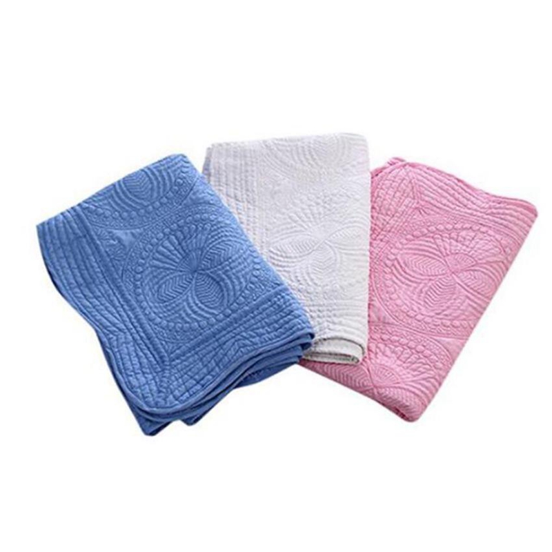 Personalized Cotton Heirloom Baby Quilt Baby Blanket