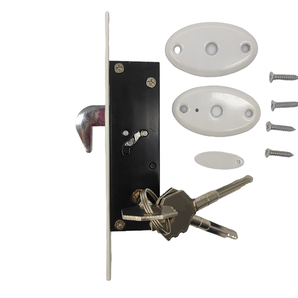 High quality security cross keys sliding hook lock