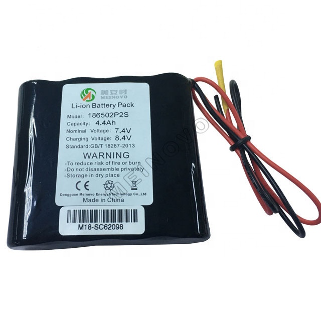 Литий-ионный аккумулятор 18650 icr18650 4400 7,4 v mah