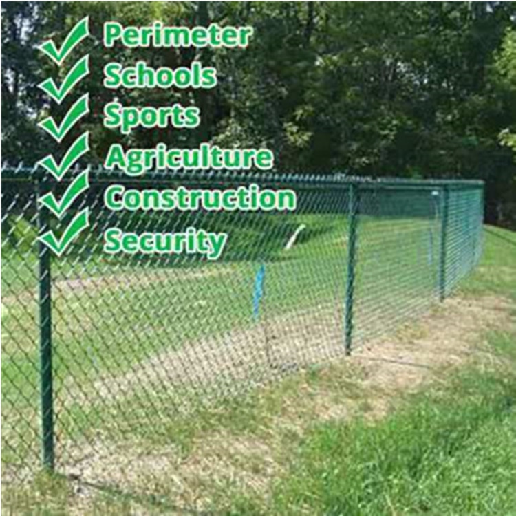 Wholesale Galvanized Chain Link Fence/PVC Coated Used Chain Link Fence Panels For Sale