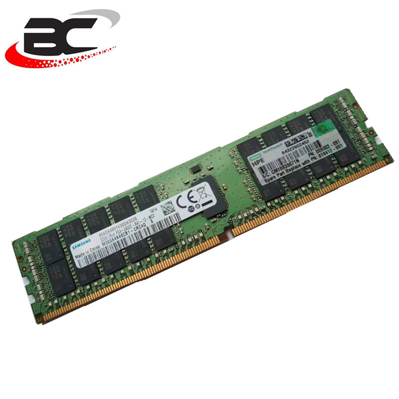 Оригинальный 32 г памяти 805351-B21 32 Гб (1x32 Гб) DDR4-2400 CAS-17-17-17 зарегистрированный комплект памяти сервера оперативная память smart Kit для HPE G8/G9/G10