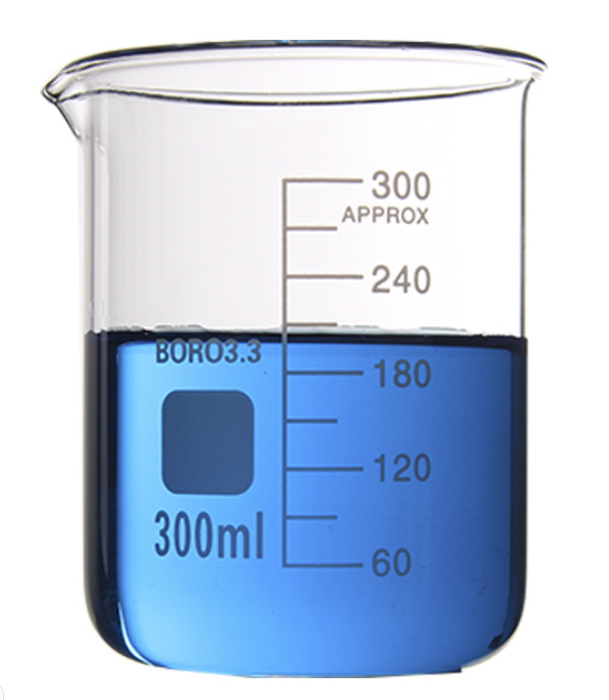 clear large/small beaker 600ml 2000ml pyrex glass beaker