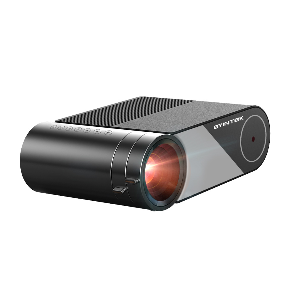 Factory BYINTEK K9 Cheap Small Pocket LED LCD Portable Home Video Mini Projector For Home Theater Moving Yoga Game Proyector