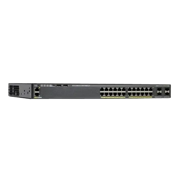 Оригинальный новый коммутатор 2960X-24PS-L 24 порта управляемый WS-C2960X-24PS-L PoE