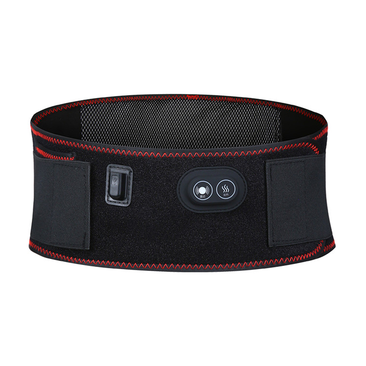Electric Heating Belt Back Massage Infrared Waist Support Belt Brace Warmer Band Pain Relief Reachargeable Thermal Heating Pad