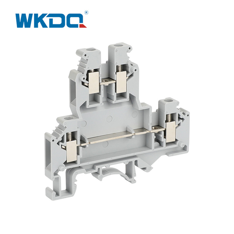 Jukkb 5 Din Rail два слоя клеммные колодки двуспальная уровень Феникс