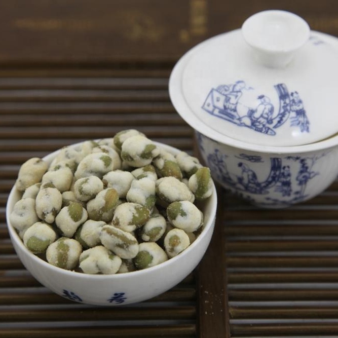 Пищевые Закуски Edamame, жареные васаби эдамамы с низким содержанием жира