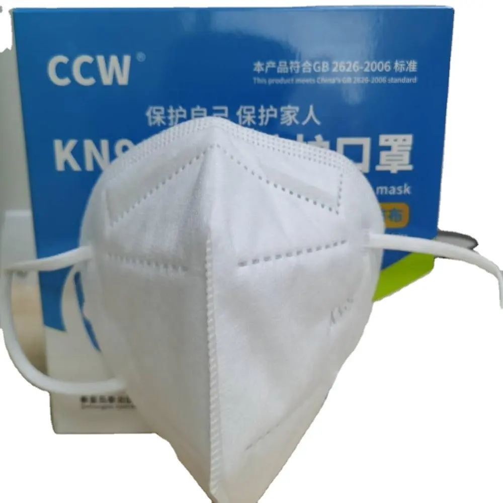 Respirator Filter KN95 Face Mask Whitelist KN95 Filtering Half Mask China GB2626 Particulate Respirator KN95