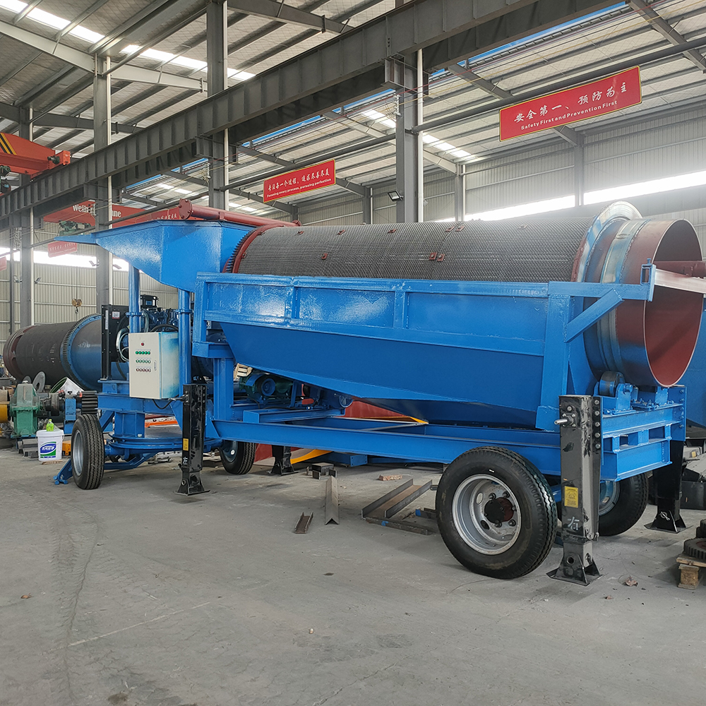 Waste Sorting Machine Waste Trommel Screen For Waste Recycling