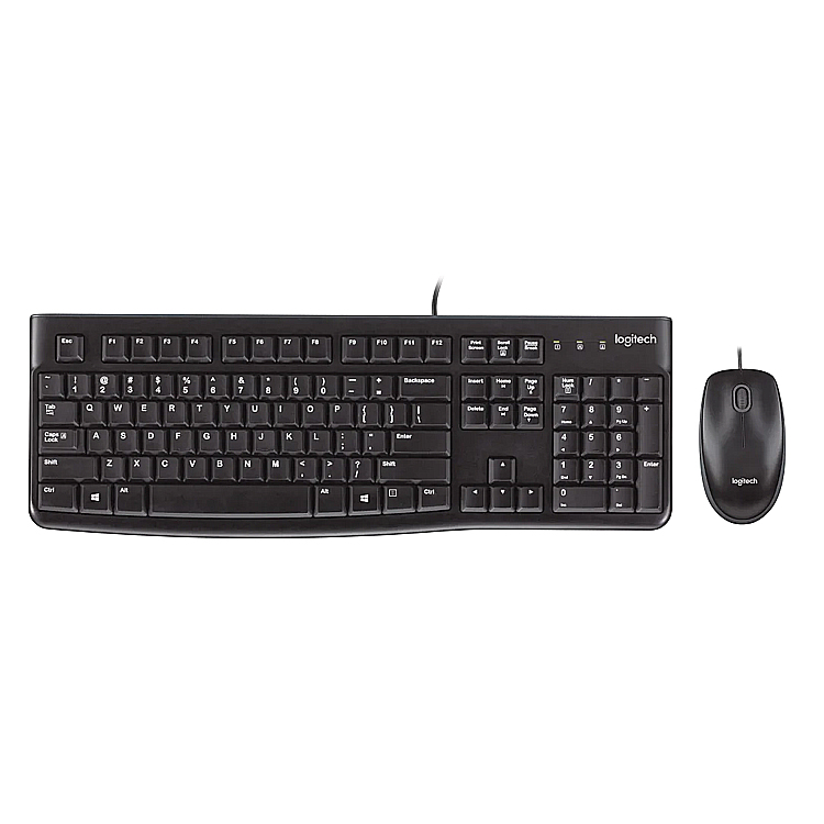 Promotional Quality MK120 Corded Keyboard And Mouse Combo Mouse Resolution 1000DPI