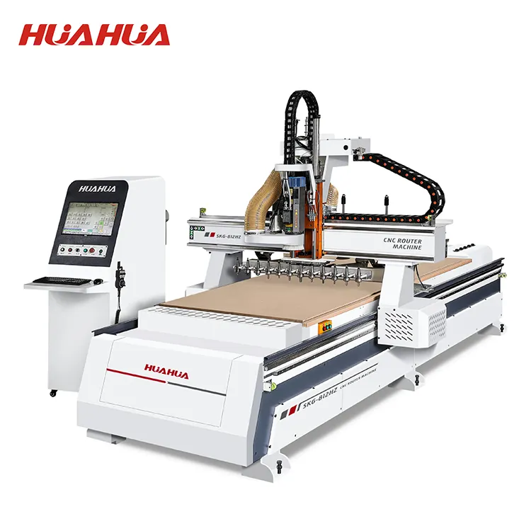 HUAHUA SKG-812HZ Wood Engraving CNC Router Machine