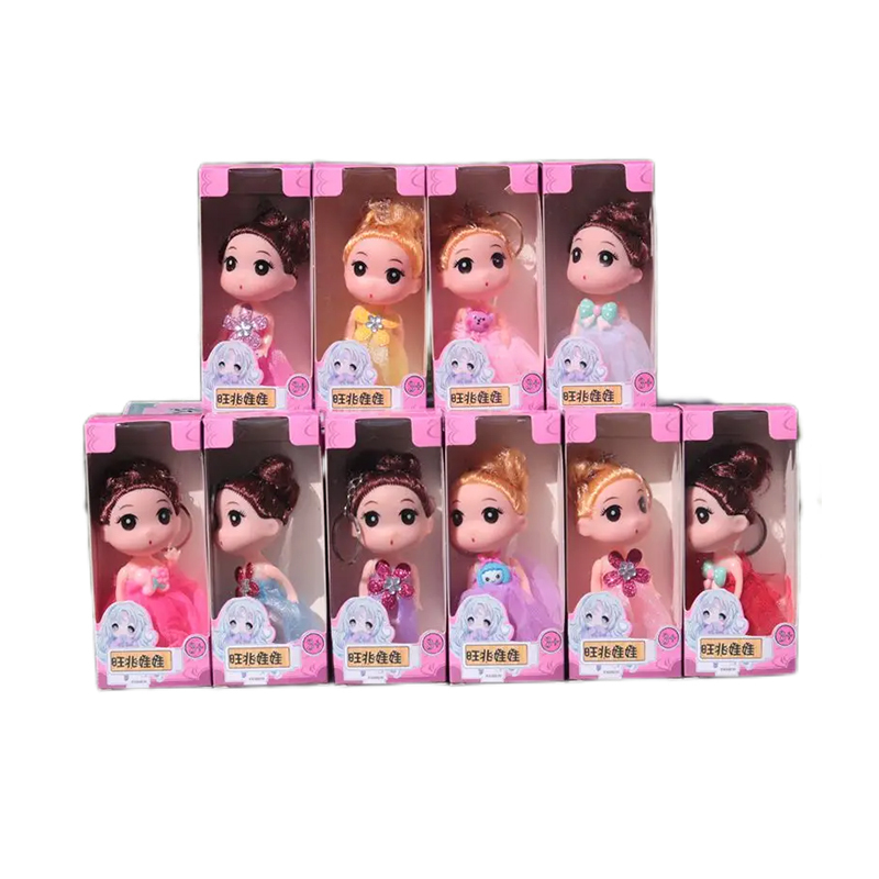 2024 Wholesale 12cm Doll Happy Little Princess Girl Confused Doll Toy Kindergarten Children's Day Gift
