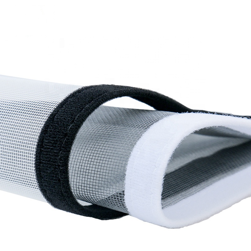 Wholesale professional supplier sliding retractable polyester self adhesive tape insect mesh diy anti mosquito net window screen