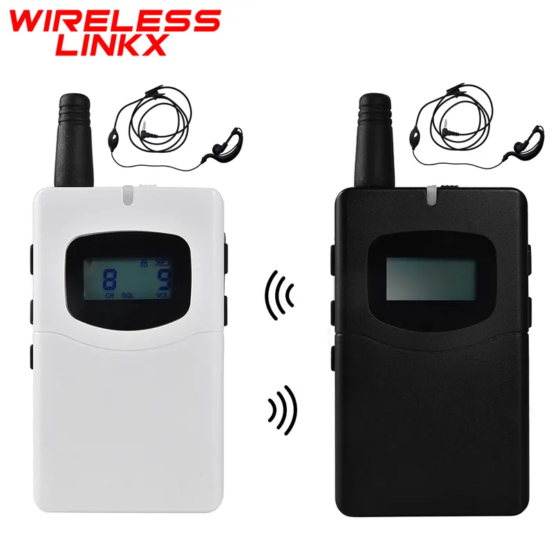 Wirelesslinkx One Way / Two Way Audio Radio Whisper Wireless Tour Guide System