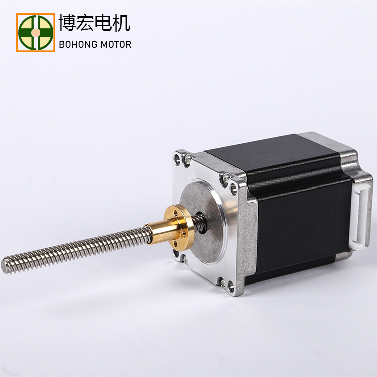 Высокий Крутящий Момент Микро-12V 24V Нема 17 (Национальная ассоциация владельцев электротехнических предприятий) Nema 23 линейный привод шагового двигателя, высокая скорость 1500N интегрированный шариковый винт с ЧПУ двигатель