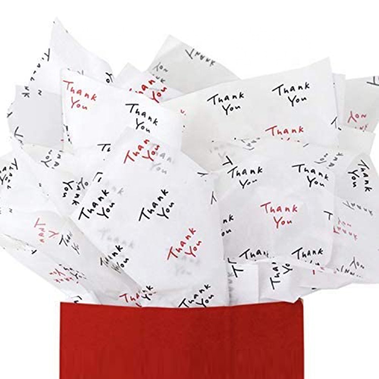 Fashionable custom printed wrapping silk paper gift packaging clothes wrapping tissue paper