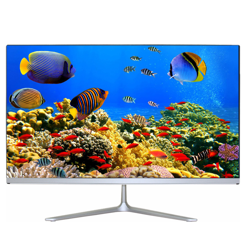 Cheap Desktops 21.5/ 23.8 Support I3 I5 I7 Hardware Computer/ Monoblock LED All In One PC for Office/ Gaming
