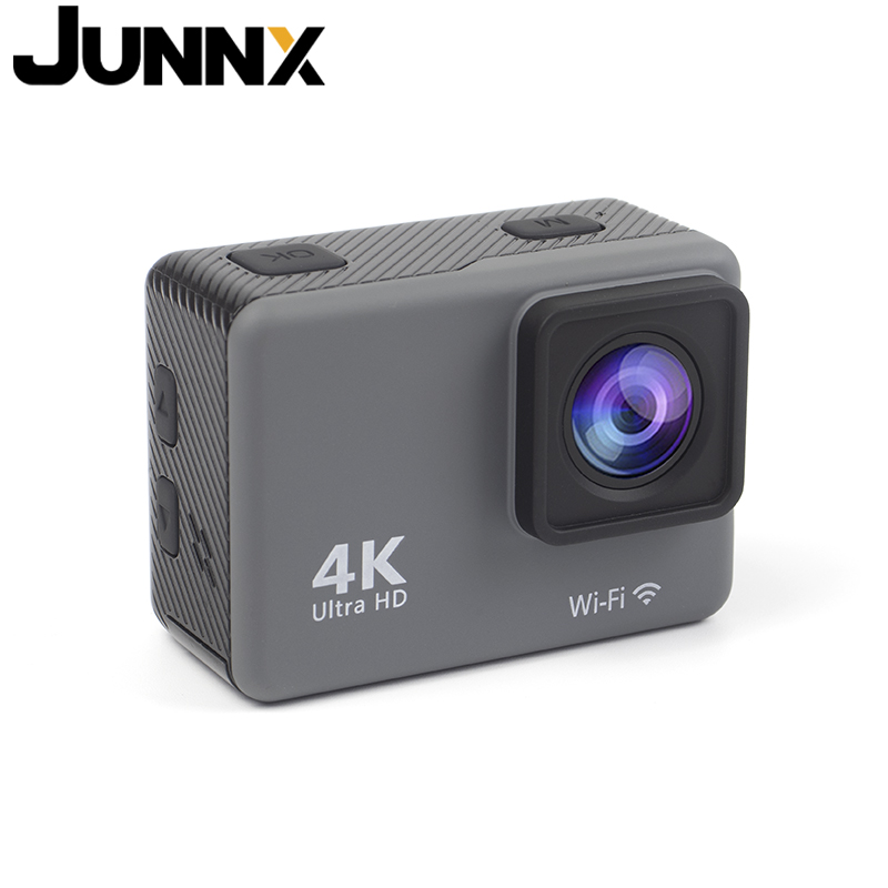 2,0 дюймов 20MP 60FPS 4K водонепроницаемая Спортивная камера Сенсорный контакт мини открытый 4X с переменным фокусным расстоянием 10 м подводный 4K Экшн камера