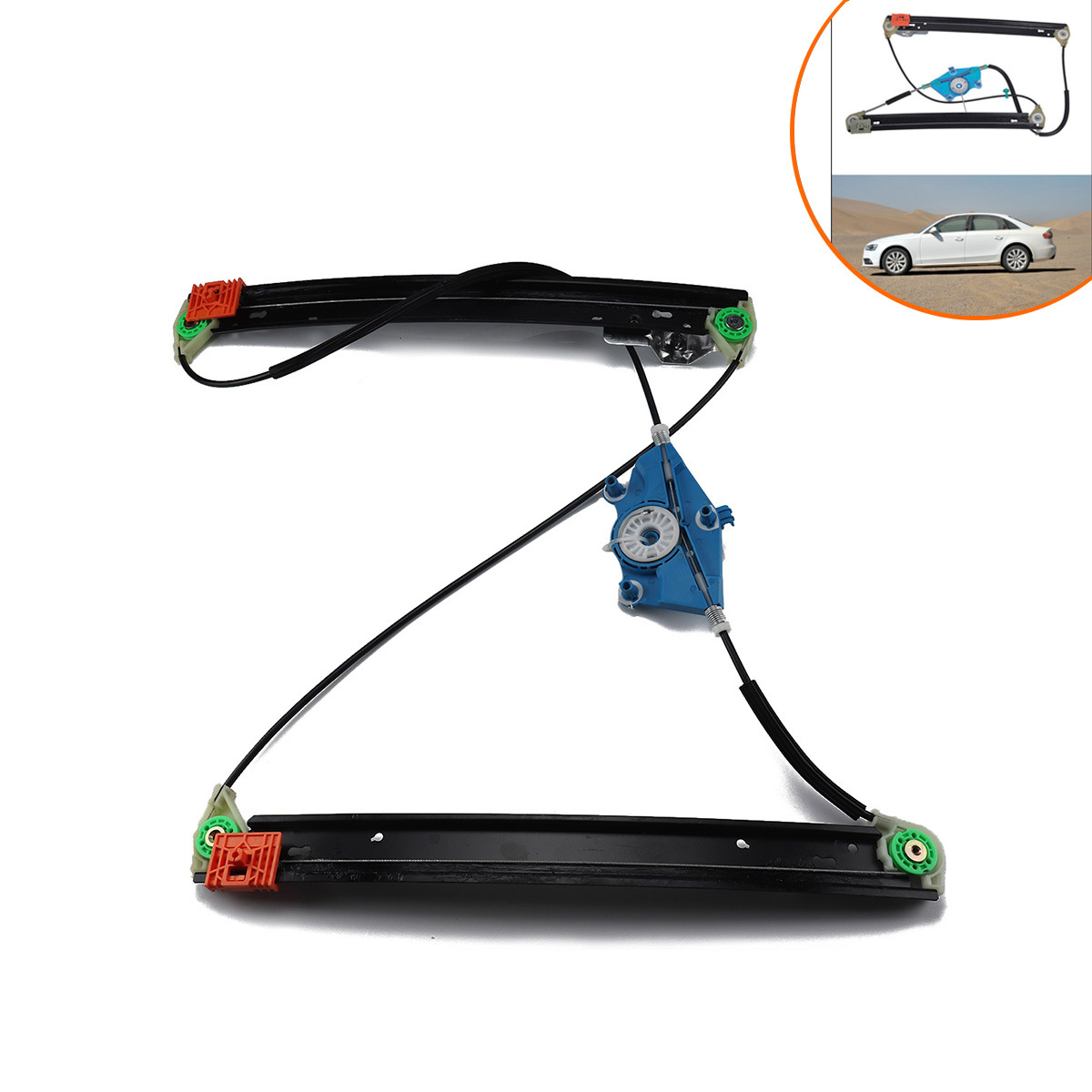 Power Window Regulator Electric Window Regulator Front RH Antipinch Version