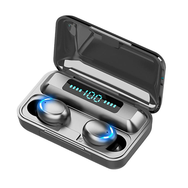 F9-5C Tws V5.0 наушники 9D стерео наушники игровая гарнитура спортивные водонепроницаемые наушники мини настоящие беспроводные наушники