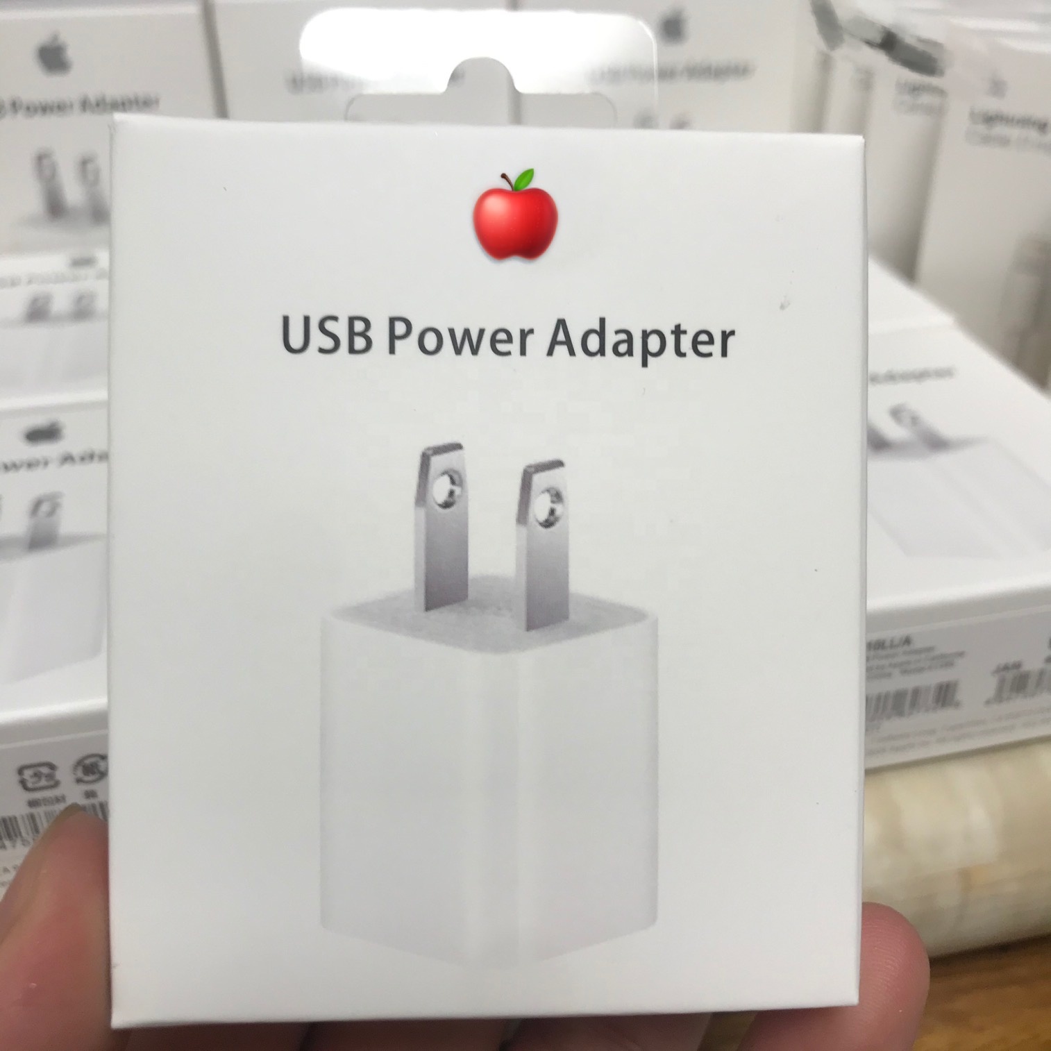 Высококачественный USB адаптер питания подходит для iPhone адаптер питания зарядное устройство подходит для iPhone быстрое зарядное устройство
