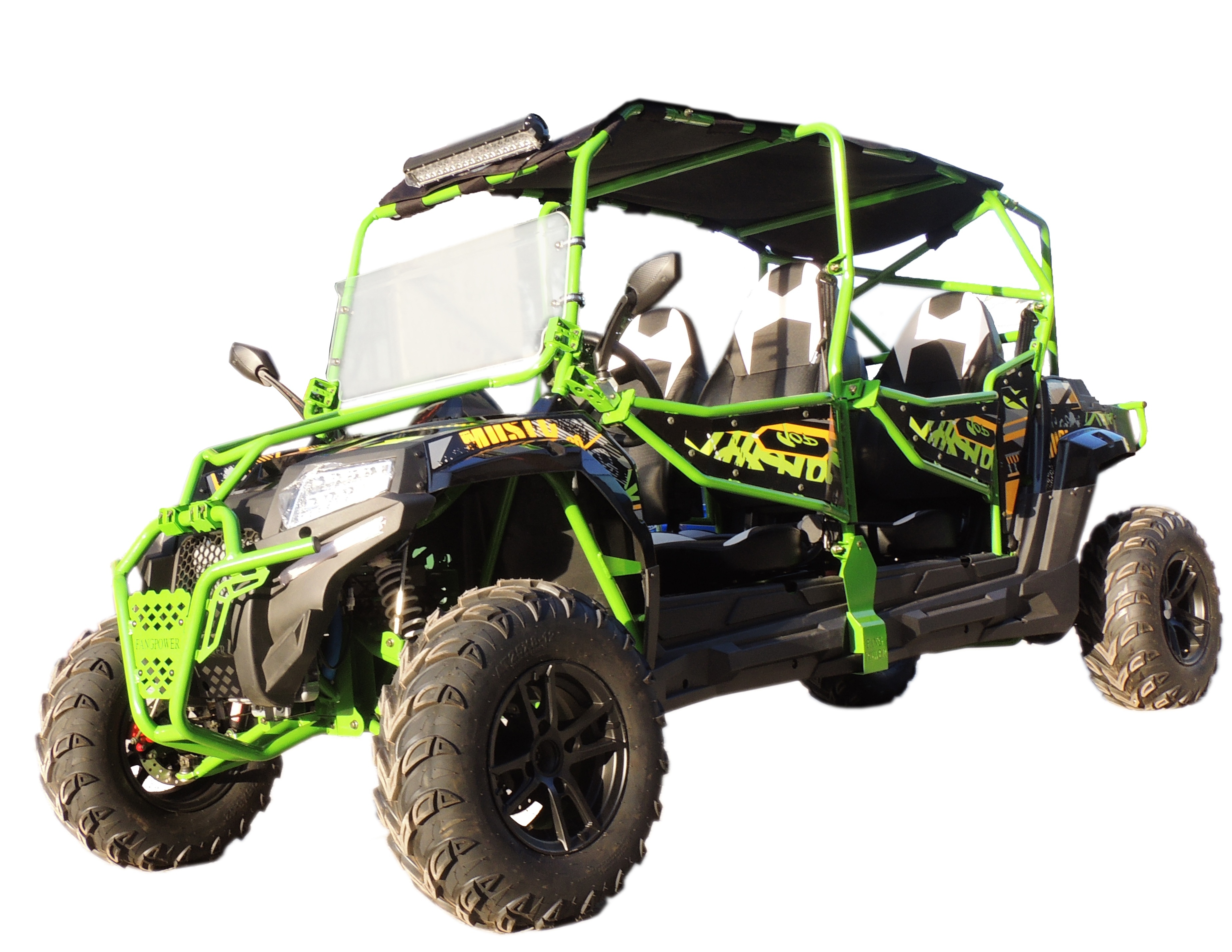 4-х местный Электрический стартер для ветрового стекла utvлобового стекла 4x4 по бокам