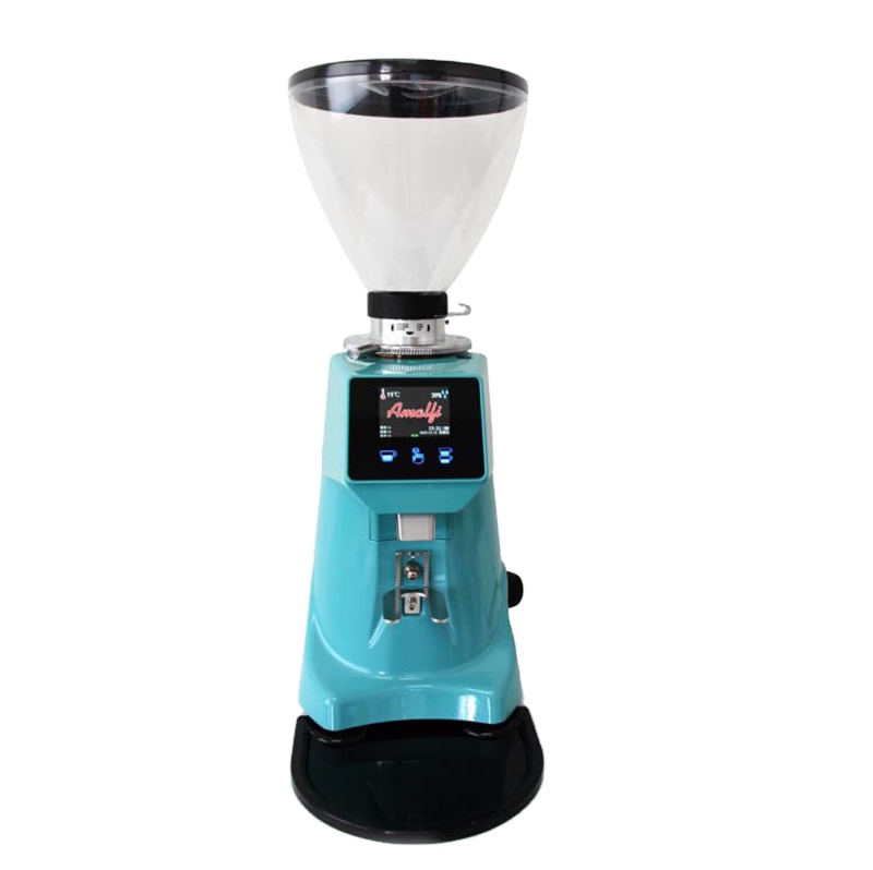 Popular Coffee Supplies Equipment Flat Burr Commercial Coffee Grinder for Sale