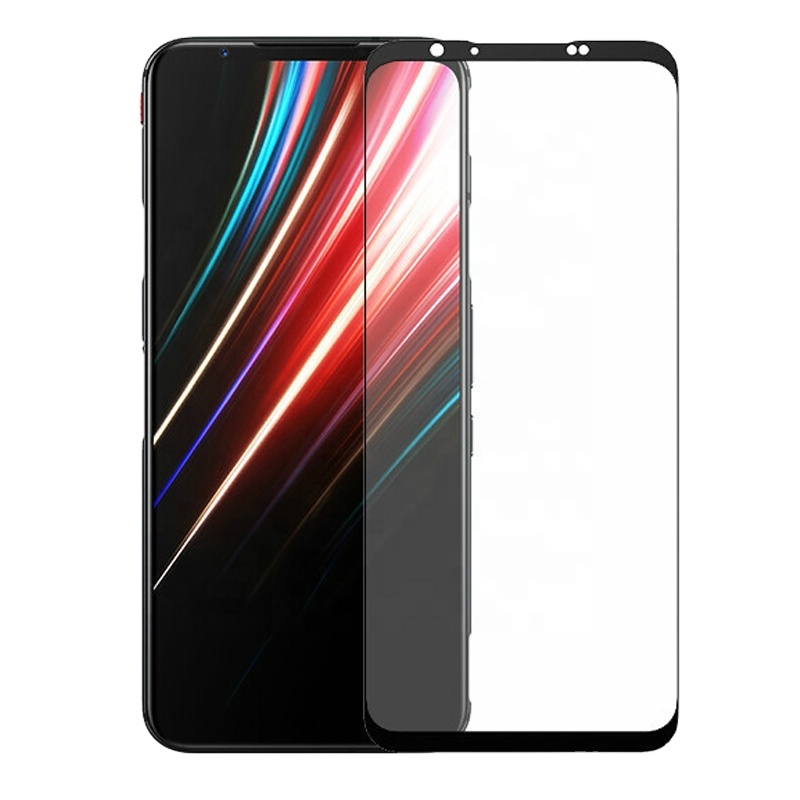 Оригинальное закаленное стекло Nubia Red Magic 5G, защита экрана, полноэкранное стекло с черными краями HD в упаковке