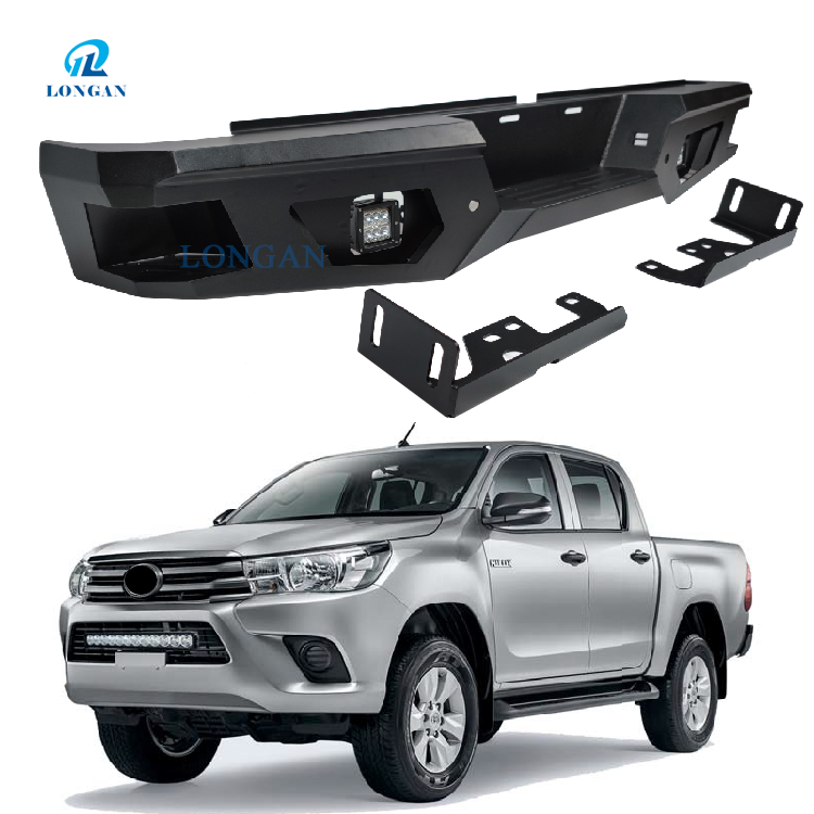 Аксессуары для захвата 4X4 на заказ, передние и задние бамперы Bull Bar для Hilux Revo, задний Bull Bar