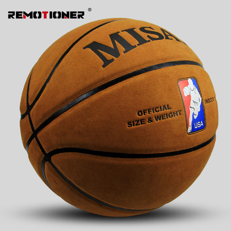 High Quality Microfiber Leather Adults Game Gym Training Competition Sports Indoor Size 7 basketball