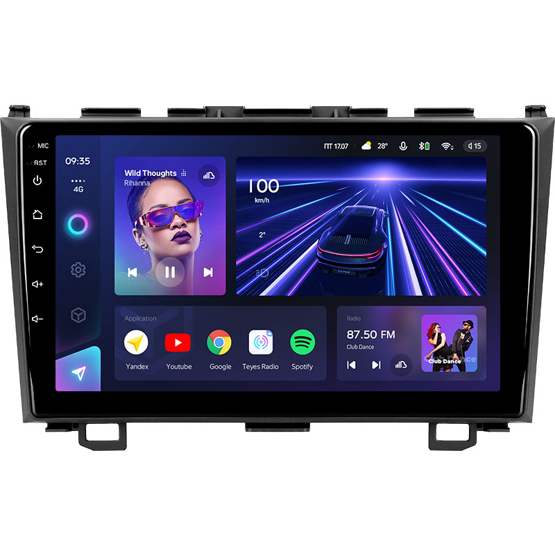TEYES CC3 для Honda CRV CR-V 3 RE 2006 - 2012 автомобильный Радио Мультимедиа Видео плеер Навигация стерео GPS Android No 2din 2 din dvd