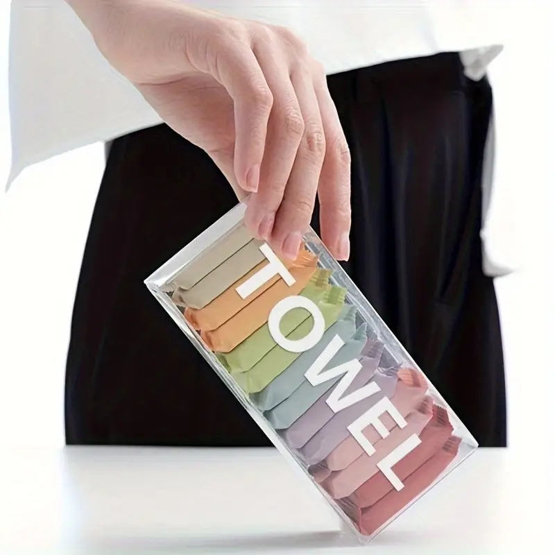 Large Soft Portable Face Washcloths bath Travel Towels Disposable Coin Tissue Compressed Towel