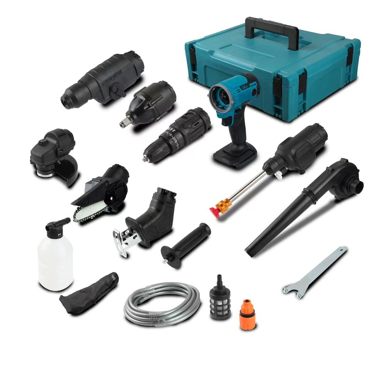 Multifunction Li-Ion Battery Cordless Tools Set Combo Other Power Tool Accessories