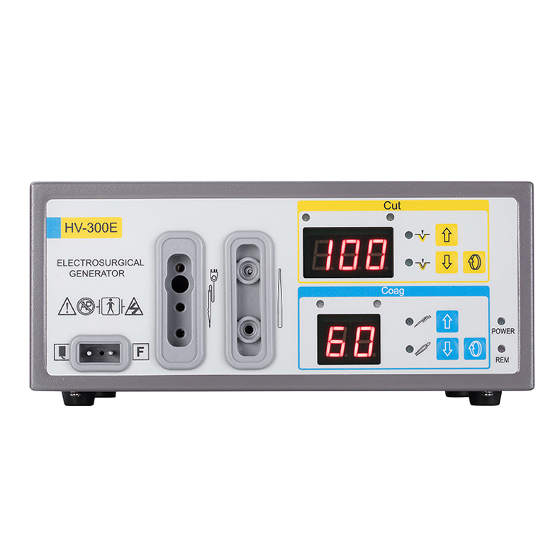HV-300E electrosurgical generator with monpolar and bipolar features dermatology cautery