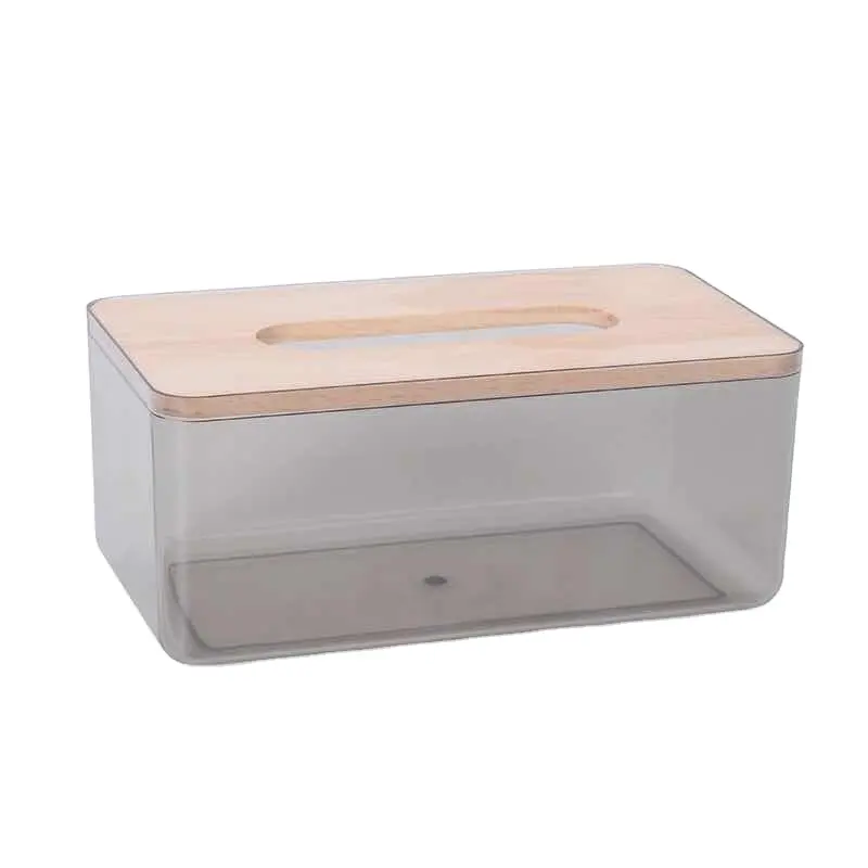 square nordic transparent hotel tissue dispenser container shaped box decor sanitary napkin paper holders plastic kitchen