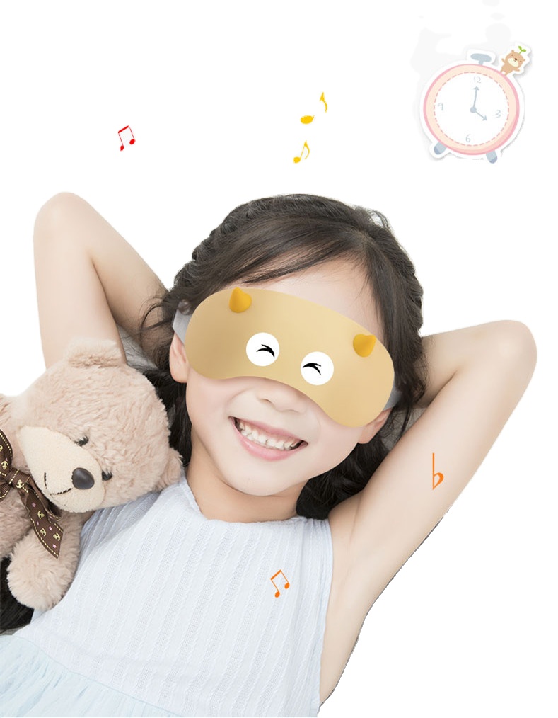 Children Eye Massager Portable Vibration Heat Air Pressure Electric Smart Eye Massager Instrument for Kids.