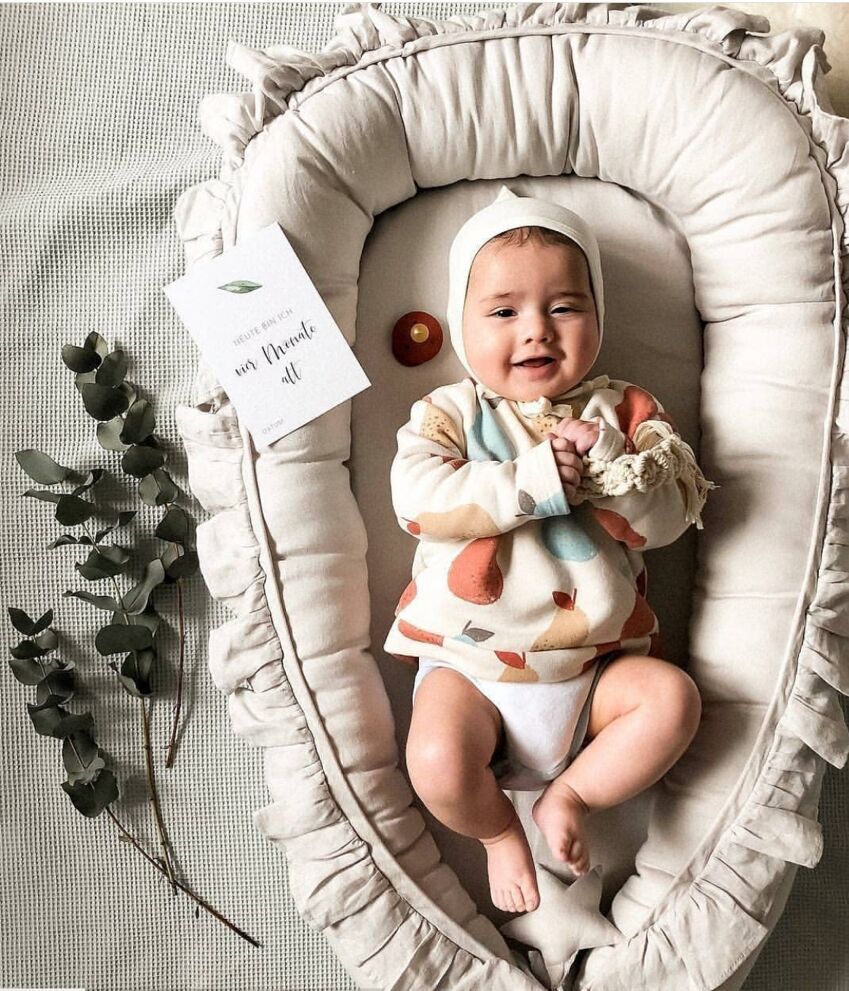 Baby Nest Co-Sleeping Baby Lounger nest for Baby Newborn Lounger Crib Bassinet