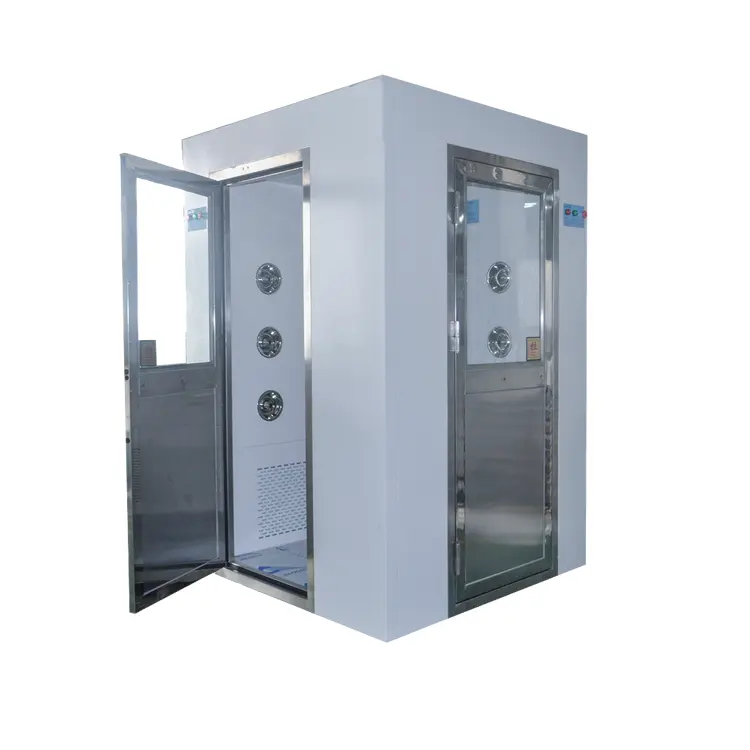 Customized Industrial Stainless Steel Air Shower Of Different Sizes For Food Factory Lab And Laboratories Industry
