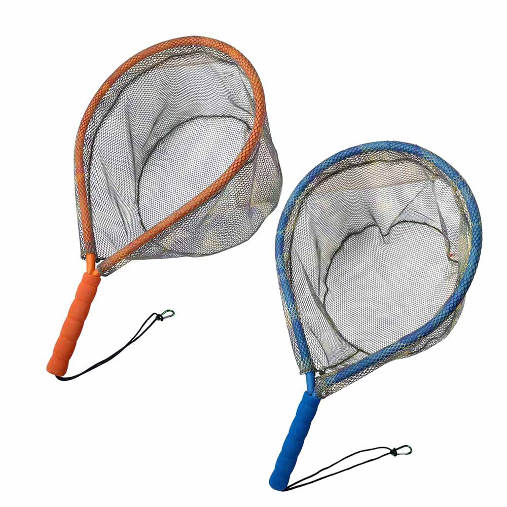 Classic float landing net with durable materials net bag floating fishing landing net for wade fishing and fly Fishing
