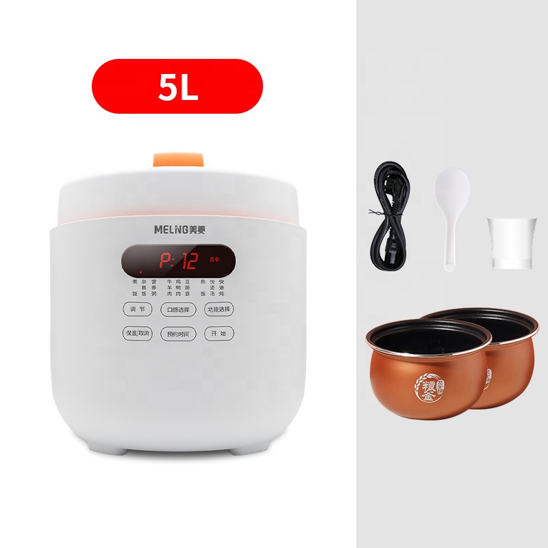 New technology Korean style 5L multifunction electric pressure cooker 70K pa electric pressure cooker