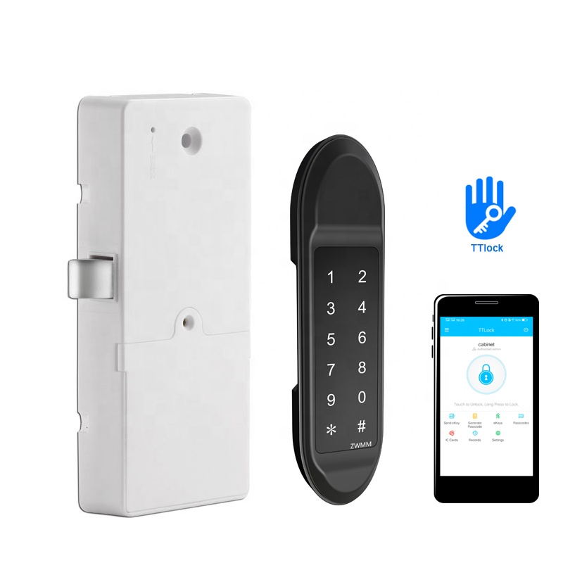 Умный Замок TTlock с Wi-Fi, управление через приложение, беспроводной автоматический замок для шкафов с зубьями, для шкафов