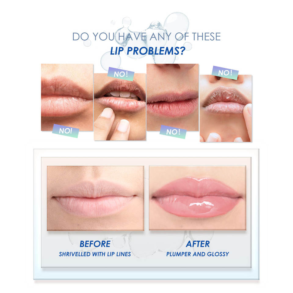 Liquid Lipstick Jelly Clear Lipgloss Lip Oil Care Moisturize Crystal Clear Lip Gloss with Shiny Glitter