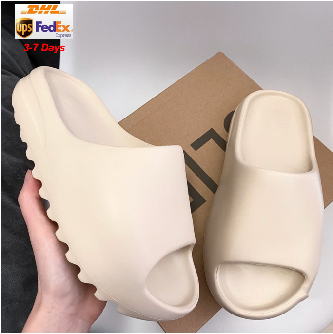 Заводские оригинальные тапочки 1:1 TOP YEZZY 2021, спортивные кроссовки для бега, для мужчин, женщин и детей